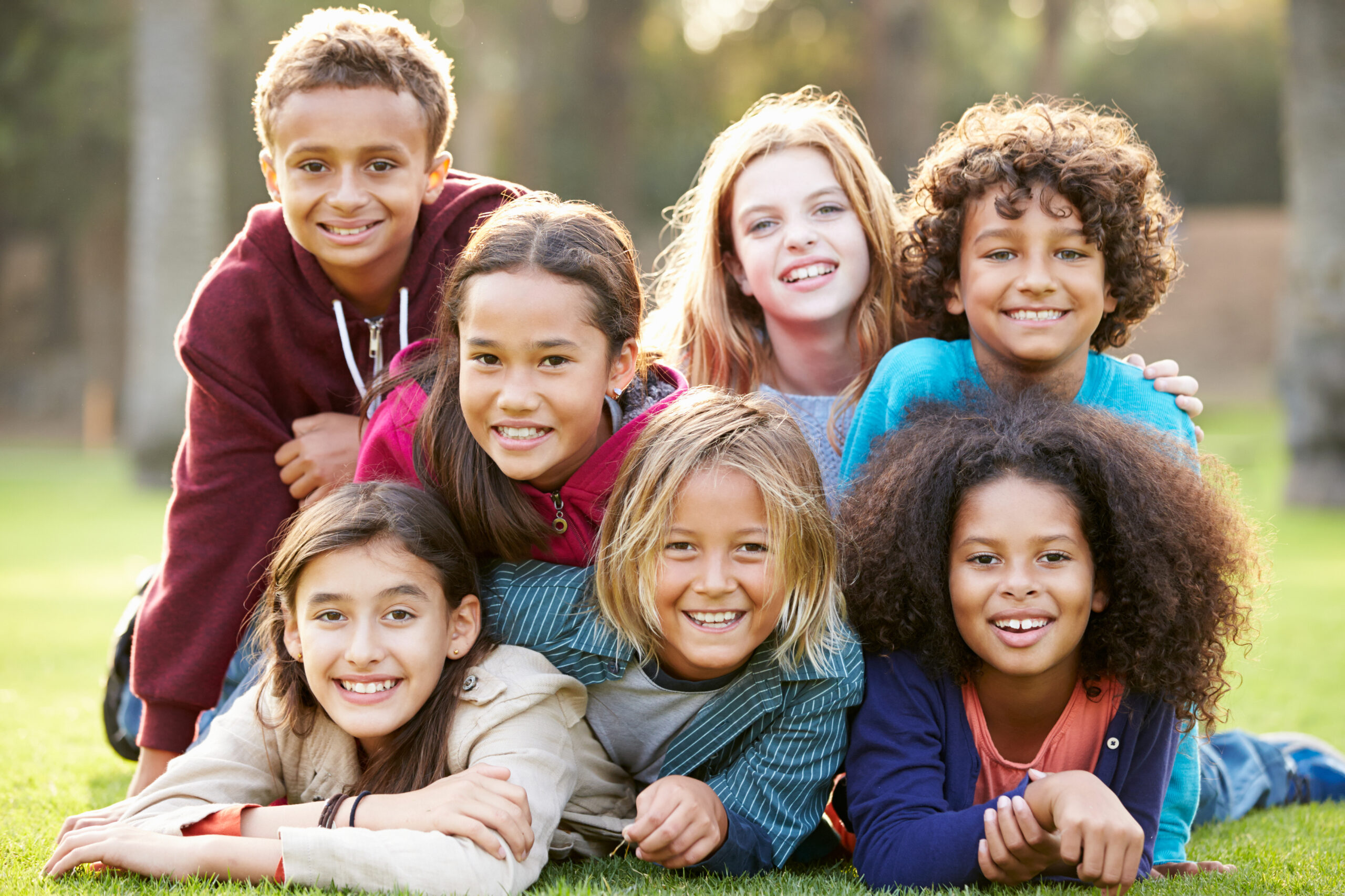 Smiling kids