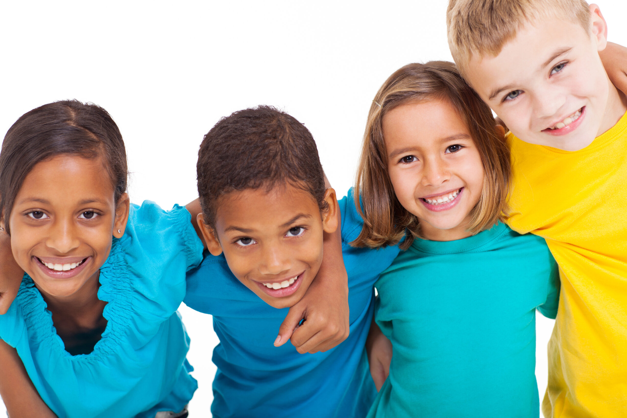 children smiling